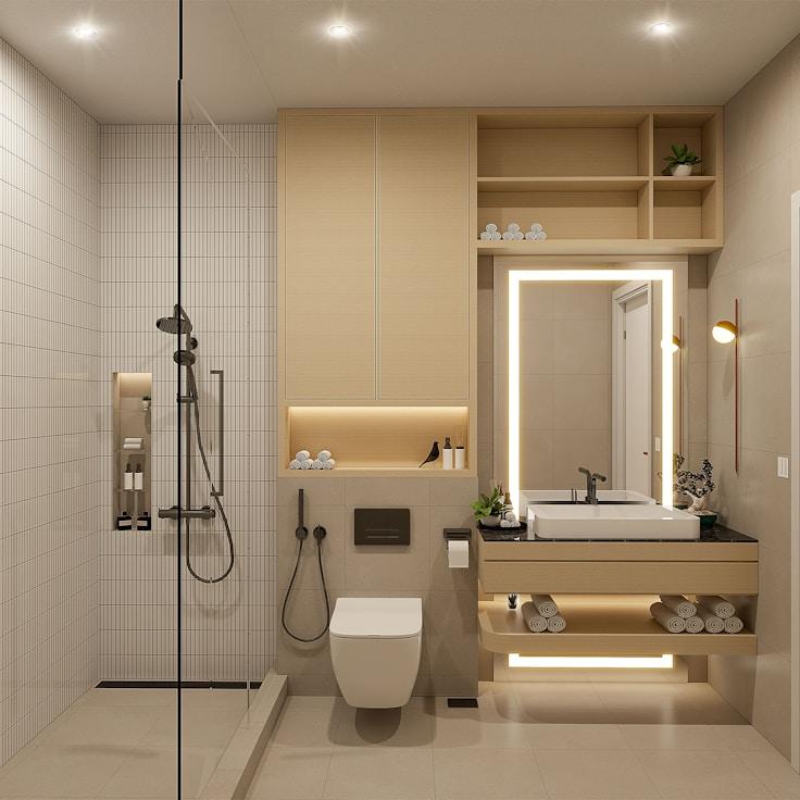 Luxury bathroom renovation