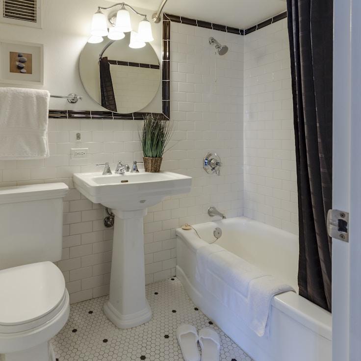 Opulent lavatory overhaul